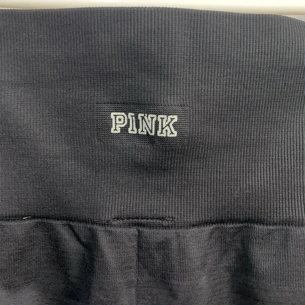 VS PINK Ultimate Leggings Black and Tan  Ombre Size Medium - Picture 3 of 8